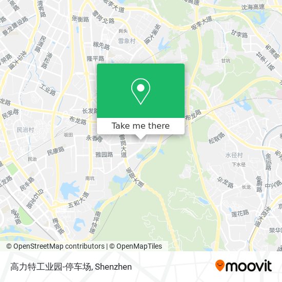 高力特工业园-停车场 map