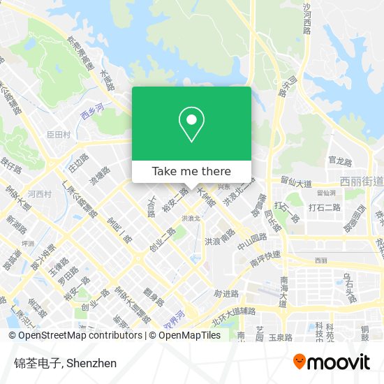 锦荃电子 map