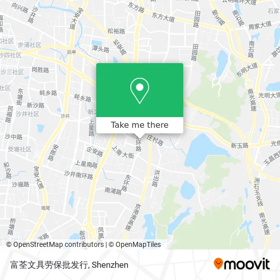 富荃文具劳保批发行 map