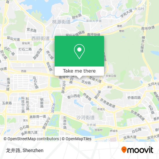 龙井路 map