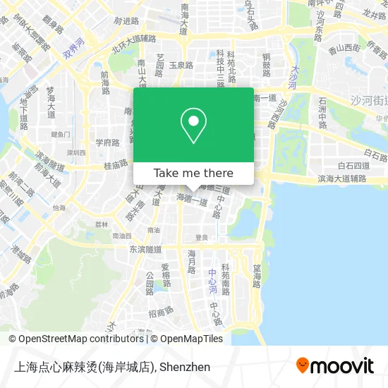 上海点心麻辣烫(海岸城店) map