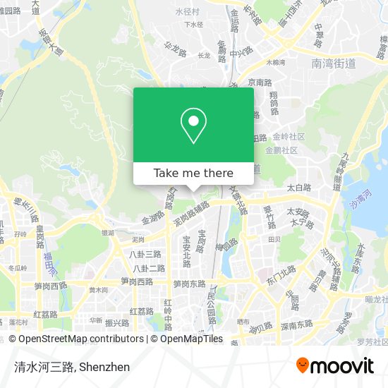 清水河三路 map