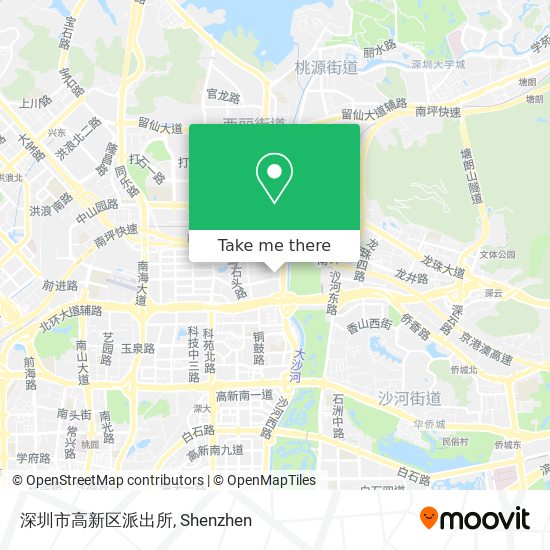 深圳市高新区派出所 map