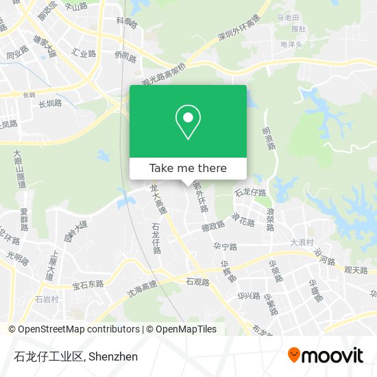 石龙仔工业区 map