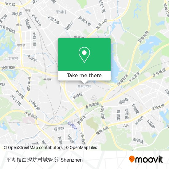 平湖镇白泥坑村城管所 map