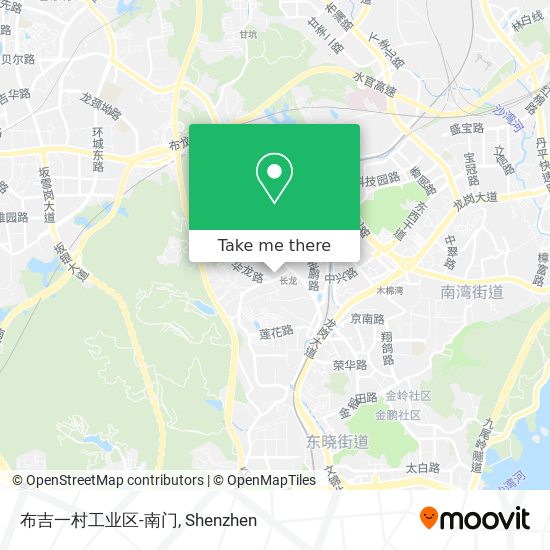 布吉一村工业区-南门 map