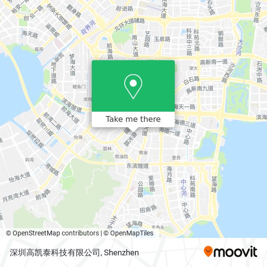 深圳高凯泰科技有限公司 map
