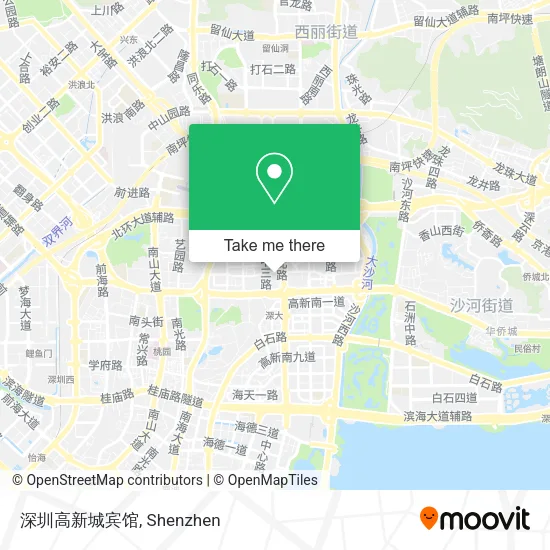深圳高新城宾馆 map