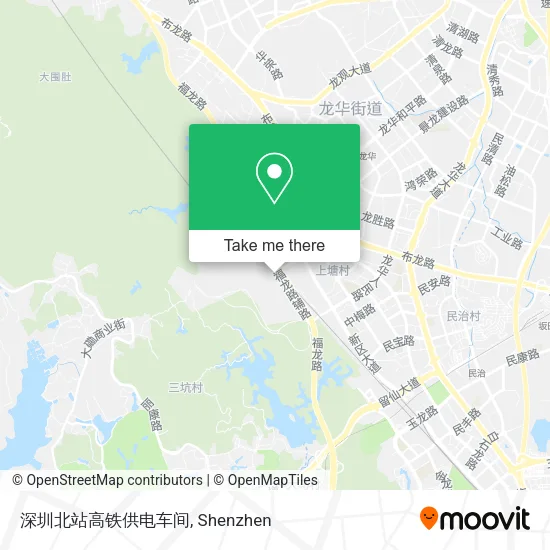 深圳北站高铁供电车间 map