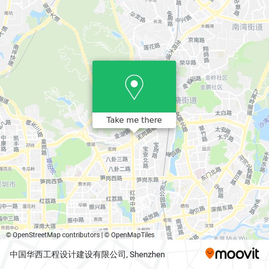 中国华西工程设计建设有限公司 map
