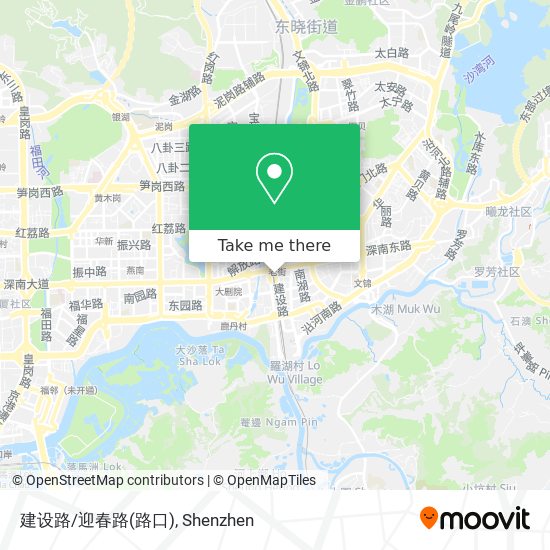 建设路/迎春路(路口) map