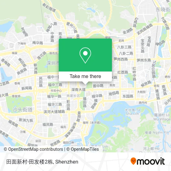 田面新村-田发楼2栋 map