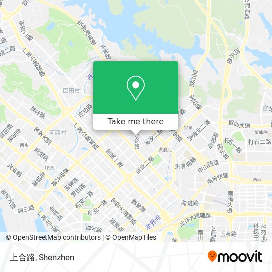 上合路 map