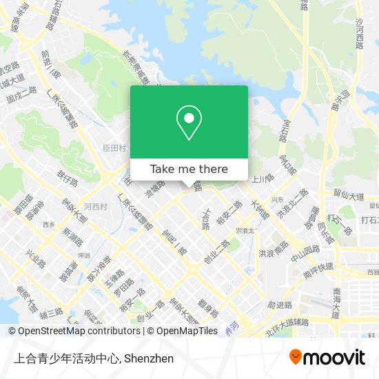 上合青少年活动中心 map