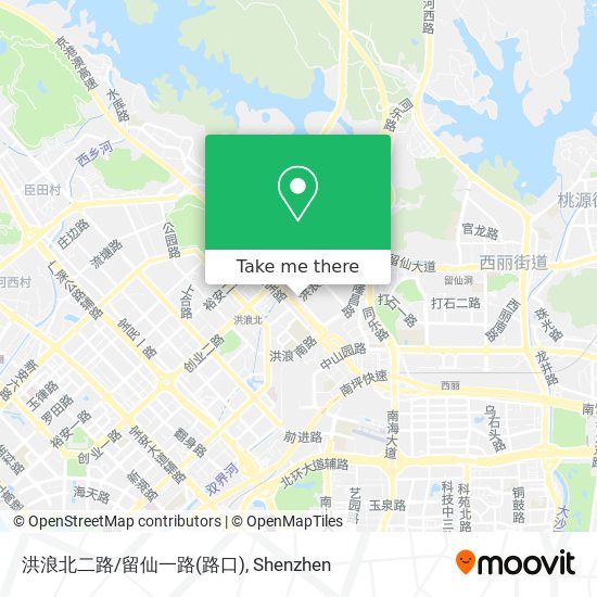 洪浪北二路/留仙一路(路口) map