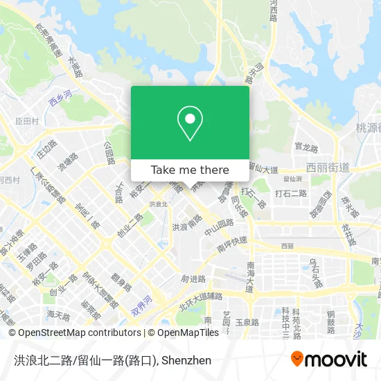 洪浪北二路/留仙一路(路口) map