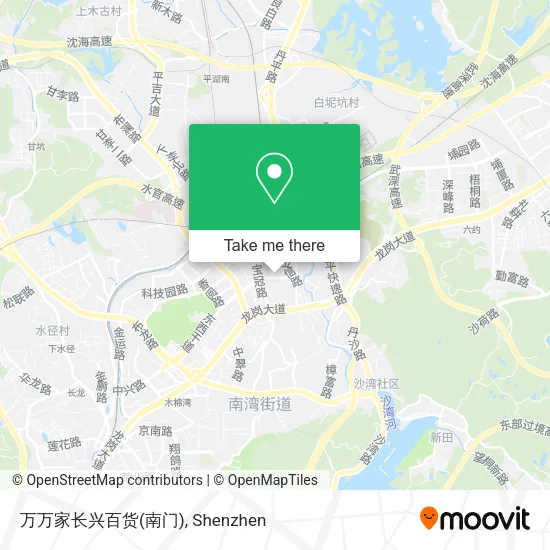 万万家长兴百货(南门) map