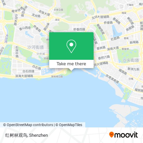 红树林观鸟 map