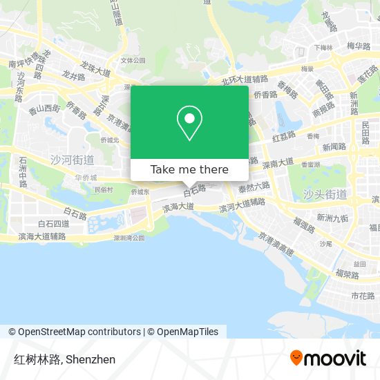 红树林路 map