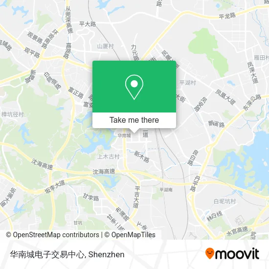 华南城电子交易中心 map