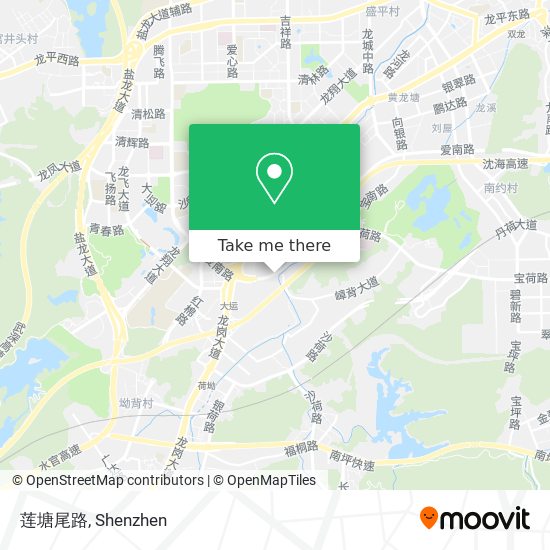 莲塘尾路 map