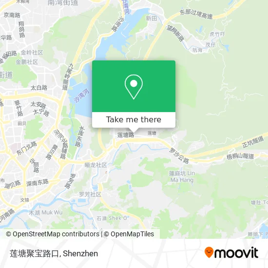 莲塘聚宝路口 map
