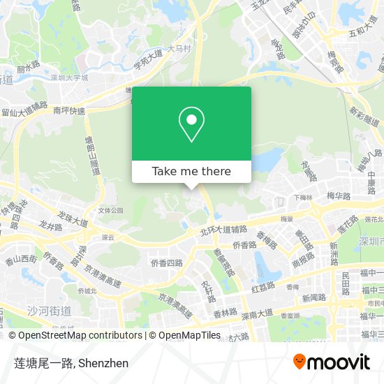 莲塘尾一路 map