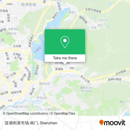 莲塘肉菜市场-南门 map