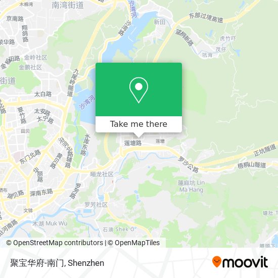 聚宝华府-南门 map