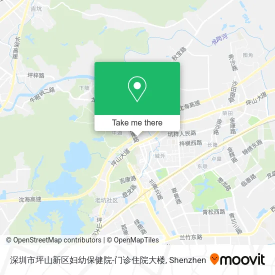 深圳市坪山新区妇幼保健院-门诊住院大楼 map