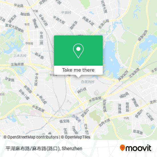平湖麻布路/麻布路(路口) map