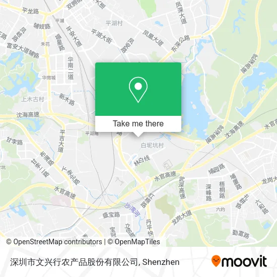 深圳市文兴行农产品股份有限公司 map