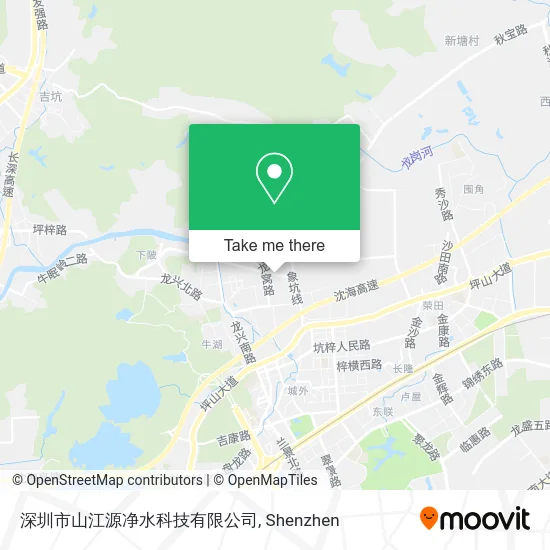 深圳市山江源净水科技有限公司 map