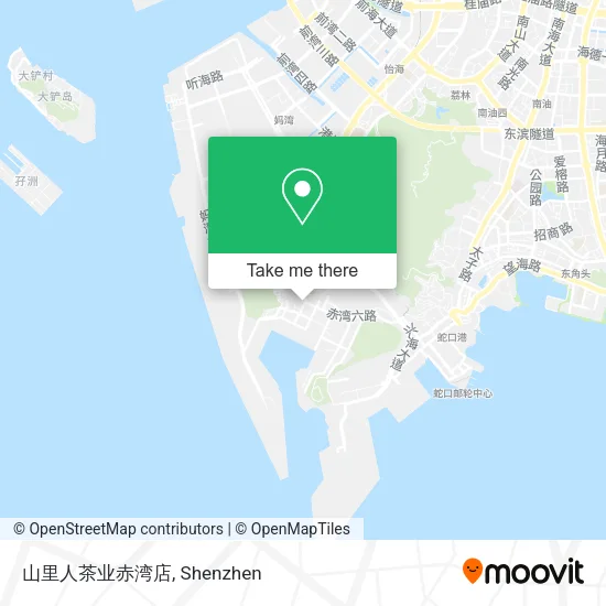 山里人茶业赤湾店 map