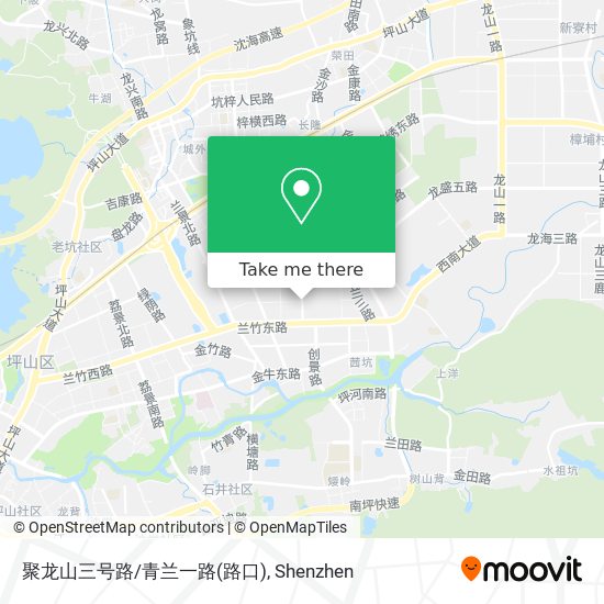 聚龙山三号路/青兰一路(路口) map