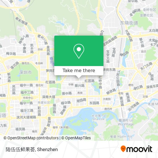 陆伍伍鲜果荟 map