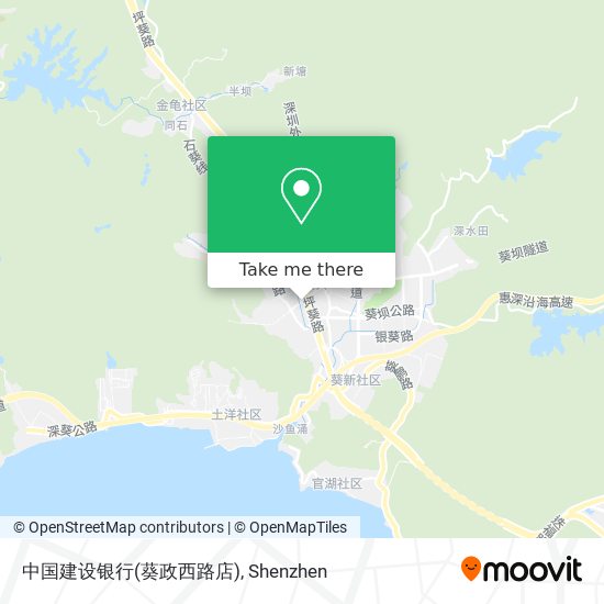 中国建设银行(葵政西路店) map