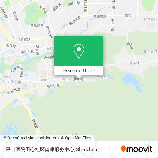 坪山医院田心社区健康服务中心 map