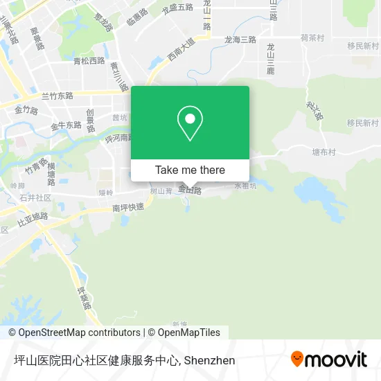 坪山医院田心社区健康服务中心 map