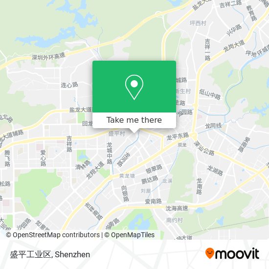盛平工业区 map