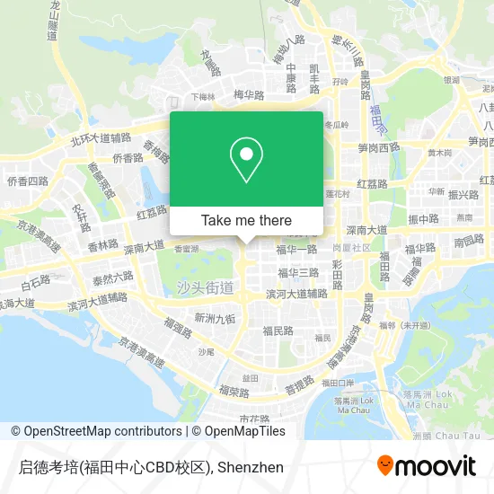 启德考培(福田中心CBD校区) map
