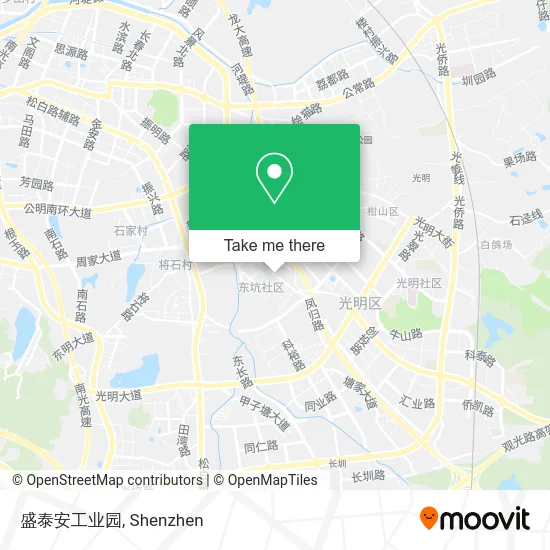 盛泰安工业园 map