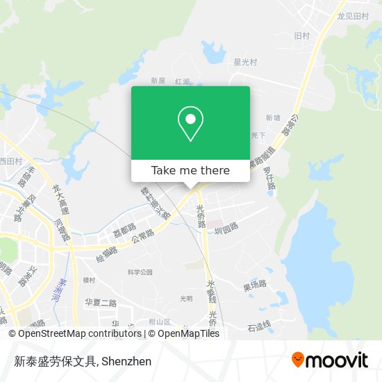新泰盛劳保文具 map
