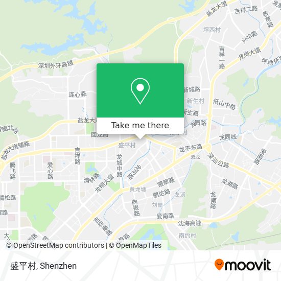 盛平村 map