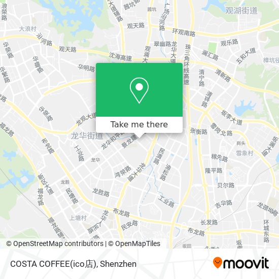 COSTA COFFEE(ico店) map