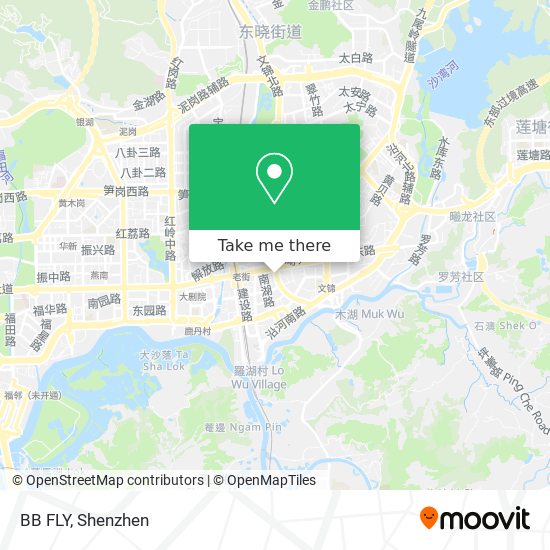 BB FLY map