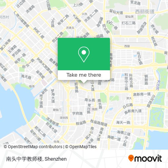 南头中学教师楼 map
