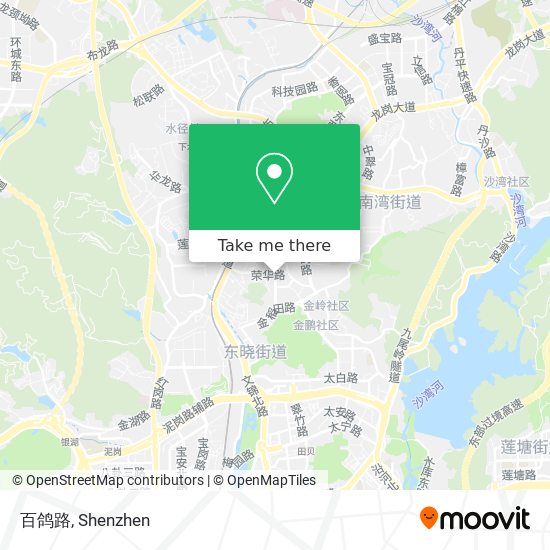 百鸽路 map