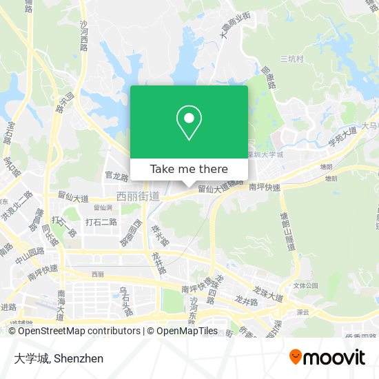 大学城 map