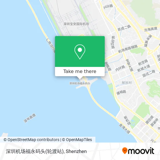 深圳机场福永码头(轮渡站) map